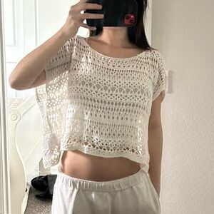 Hollister Crochet Top